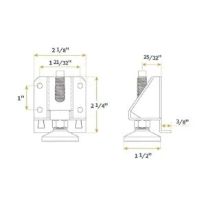 POWERTEC 71136 Kit nivelador de patas resistente_4