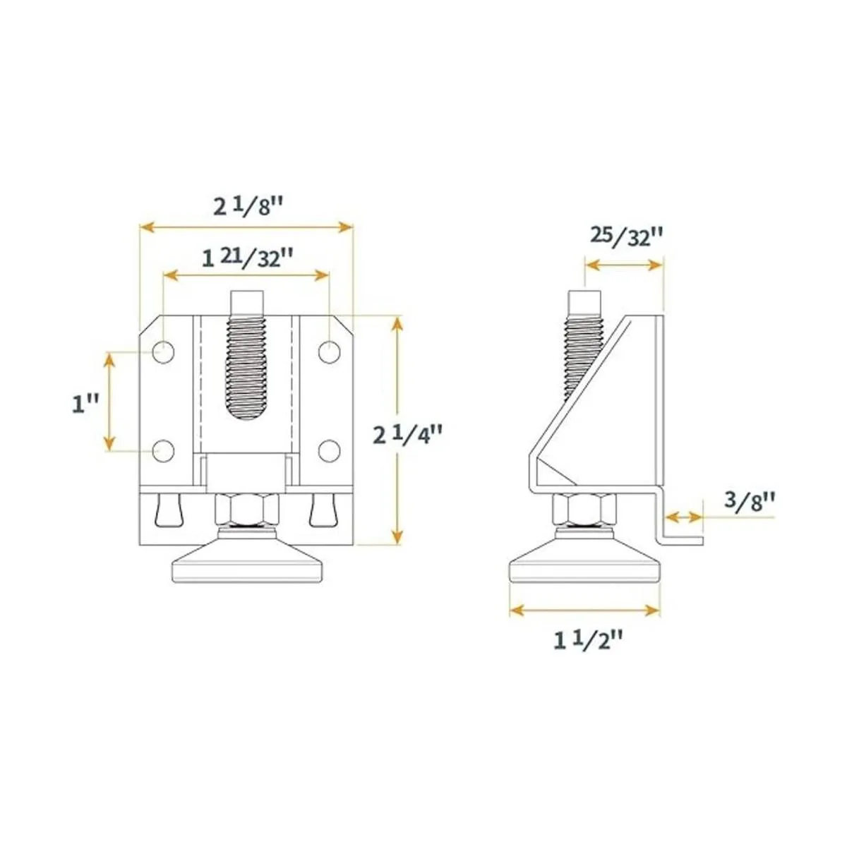 POWERTEC 71136 Kit nivelador de patas resistente_4