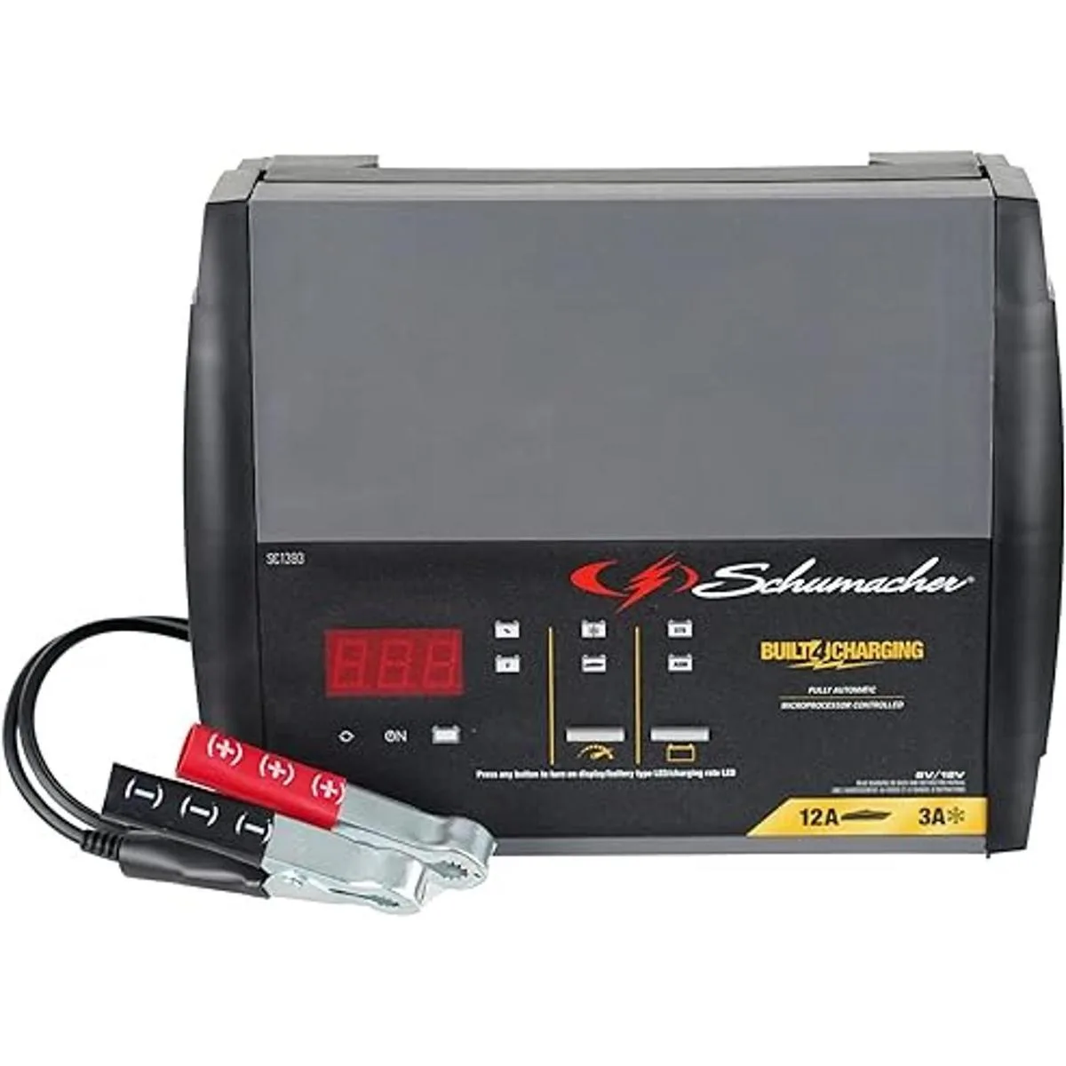 Schumacher SC1393 12A 6V12V Cargador de batería_3