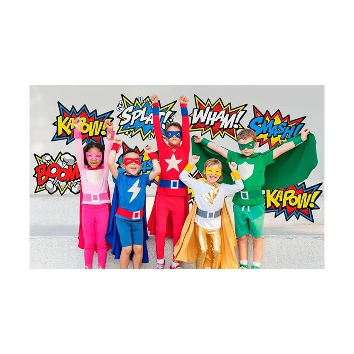 Bigtime Signs Recortes de palabras de superhéroe grandes_4