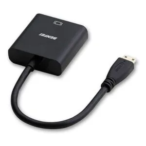 Mini HDMI a VGA adaptador BENFEI chapado en oro adaptador_2