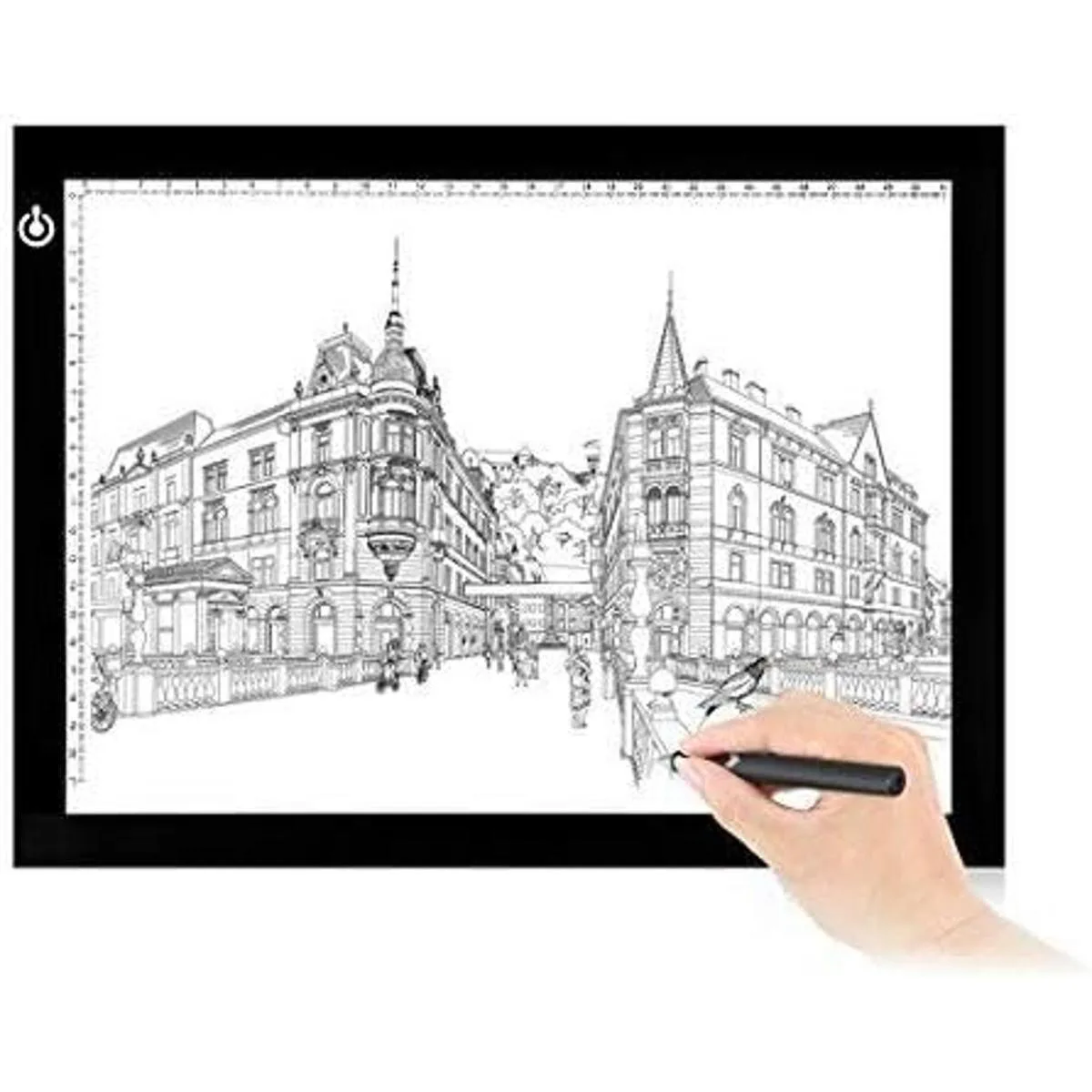 NXENTC mesa A4 de luz para dibujo ultrafina funciona por_2