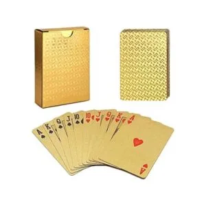 ACELION Cartas de juego a prueba de agua cartas de_1