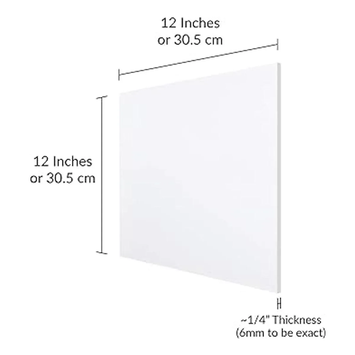 SimbaLux Hoja acrílica de plexiglás fundido panel_2