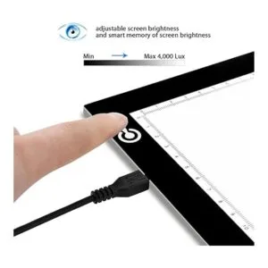 NXENTC mesa A4 de luz para dibujo ultrafina funciona por_6