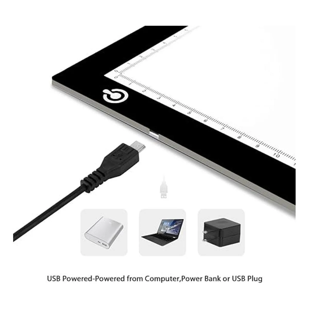 NXENTC mesa A4 de luz para dibujo ultrafina funciona por_5