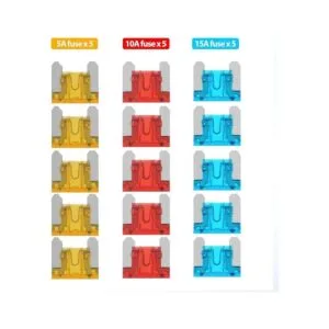 Jtron Mechero de coche con fusible 1 juego de adaptador_4