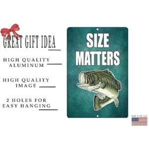 Rogue River táctica Funny tamaño importa pesca Metal Tin_2
