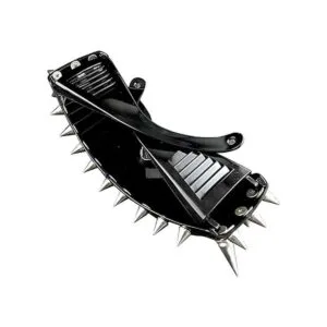 Cool Rock Punk Spike anteojos de sol de metal tachonado_4