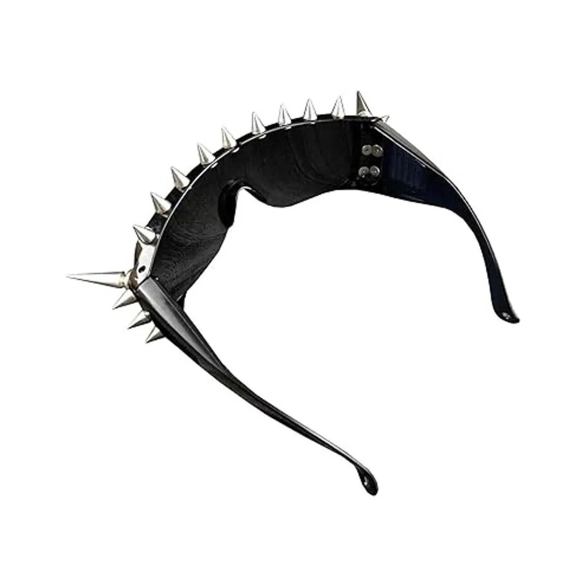 Cool Rock Punk Spike anteojos de sol de metal tachonado_3