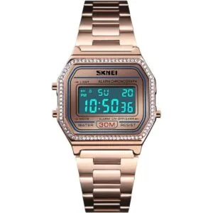 Reloj clásico simple pequeño electrónico de cuarzo de_1