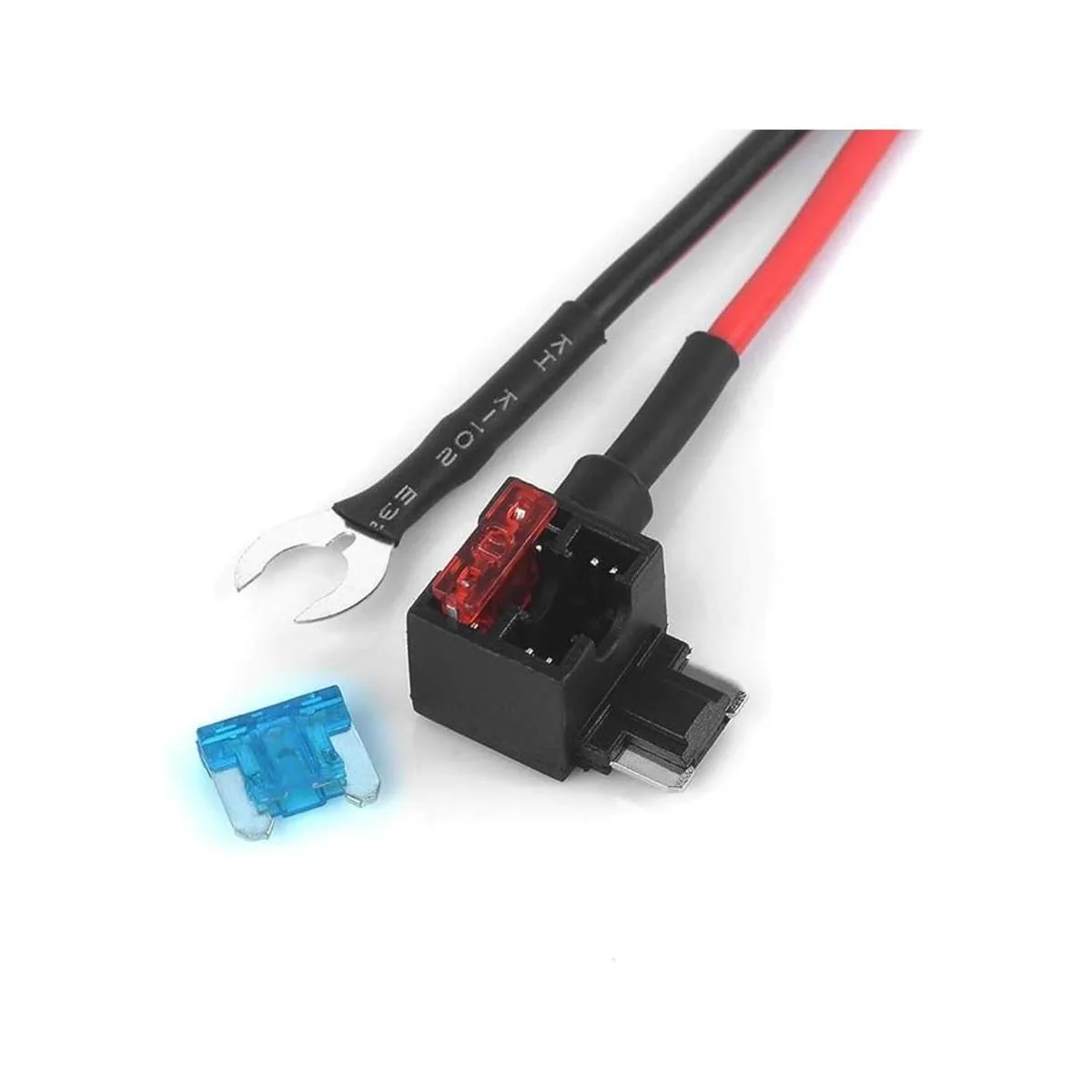 Jtron Mechero de coche con fusible 1 juego de adaptador_5