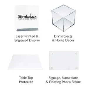 SimbaLux Hoja acrílica de plexiglás fundido panel_6