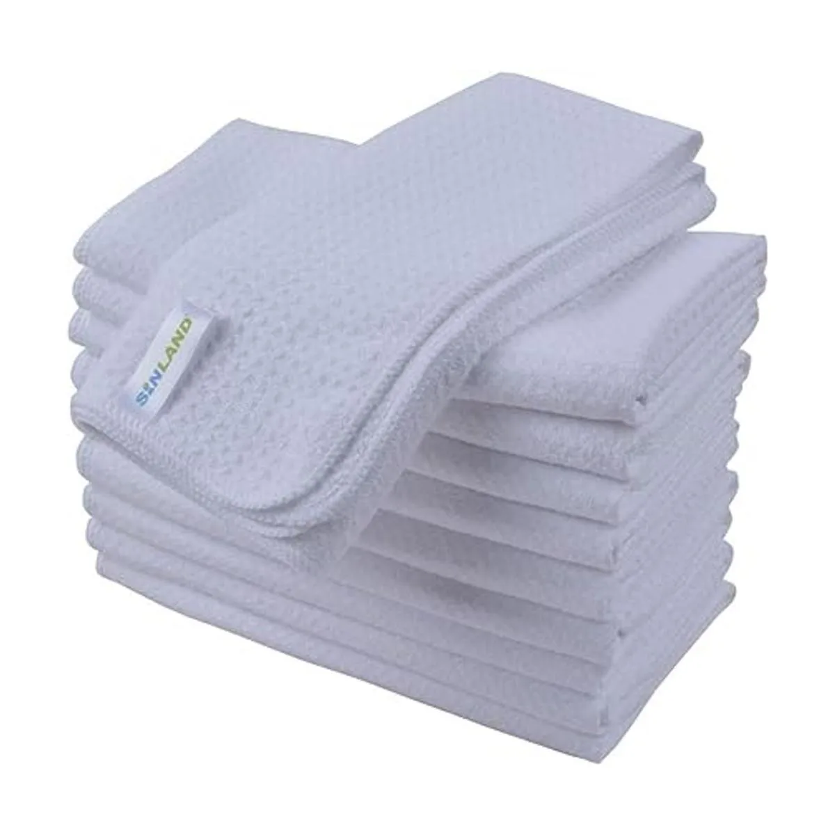 SINLAND Toallas de microfibra para secar platos toallas_1