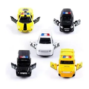 KIDAMI Juego de 5 autos de juguete de metal fundido a_3