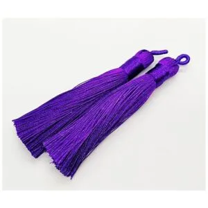 PAMIR TONG Borlas de seda de rayón chino 3.1 in hechas_7