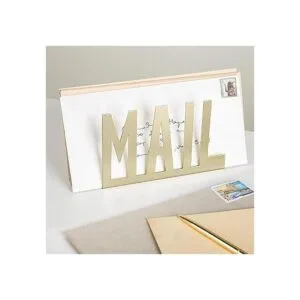 MyGift Moderno organizador de metal de latón para encimera_2