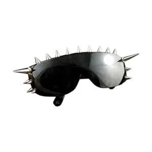 Cool Rock Punk Spike anteojos de sol de metal tachonado_1