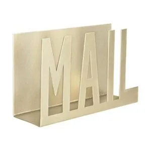 MyGift Moderno organizador de metal de latón para encimera_1