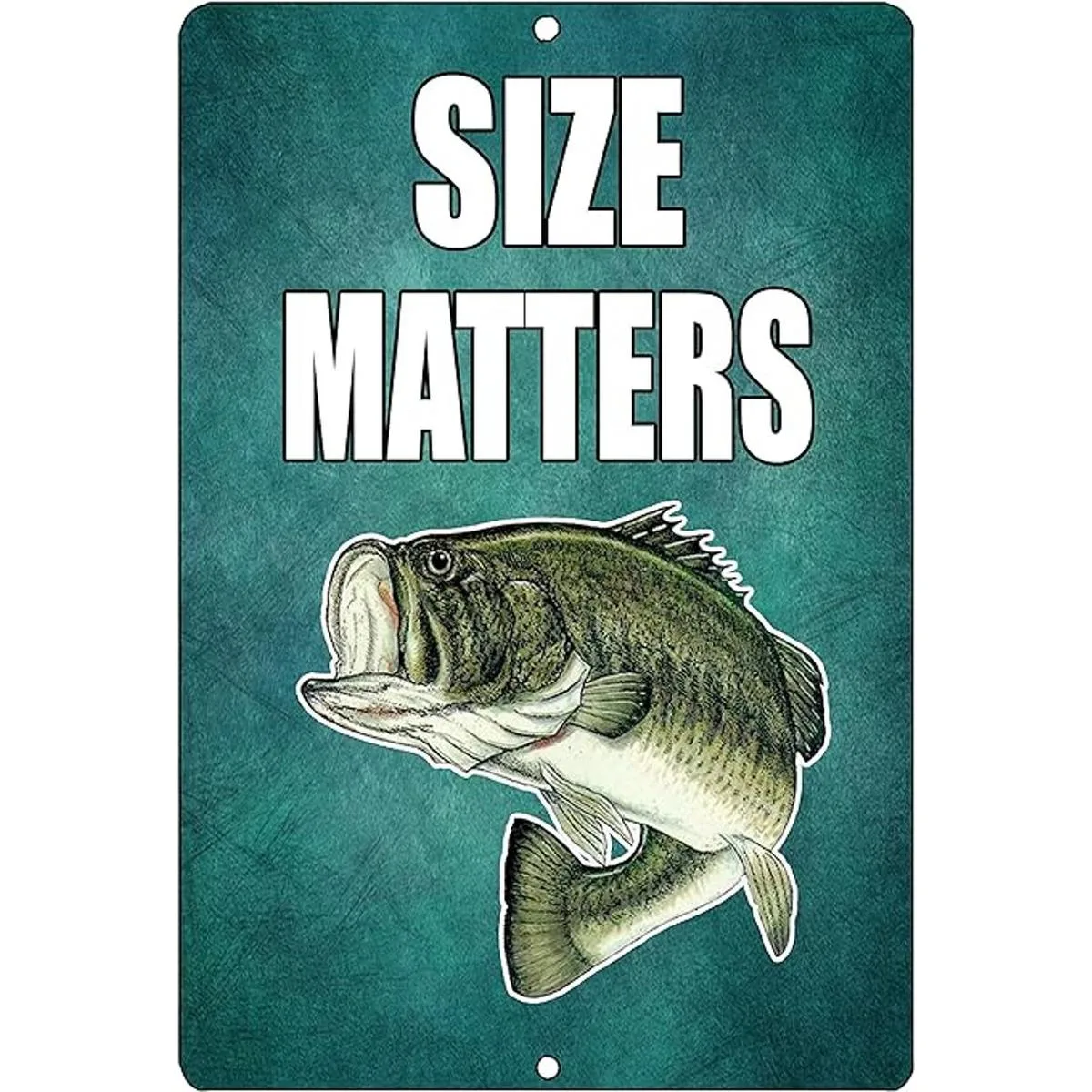 Rogue River táctica Funny tamaño importa pesca Metal Tin_1