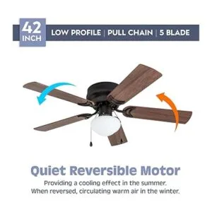 Prominence Home Alvina Ventilador de techo con luz LED_4