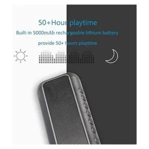 Friengood Altavoz solar Bluetooth de 12 W altavoz_3