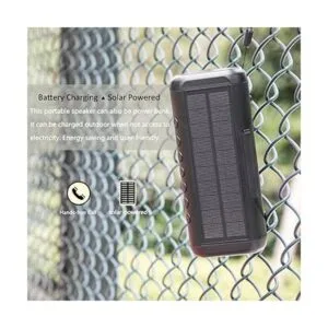 Friengood Altavoz solar Bluetooth de 12 W altavoz_4