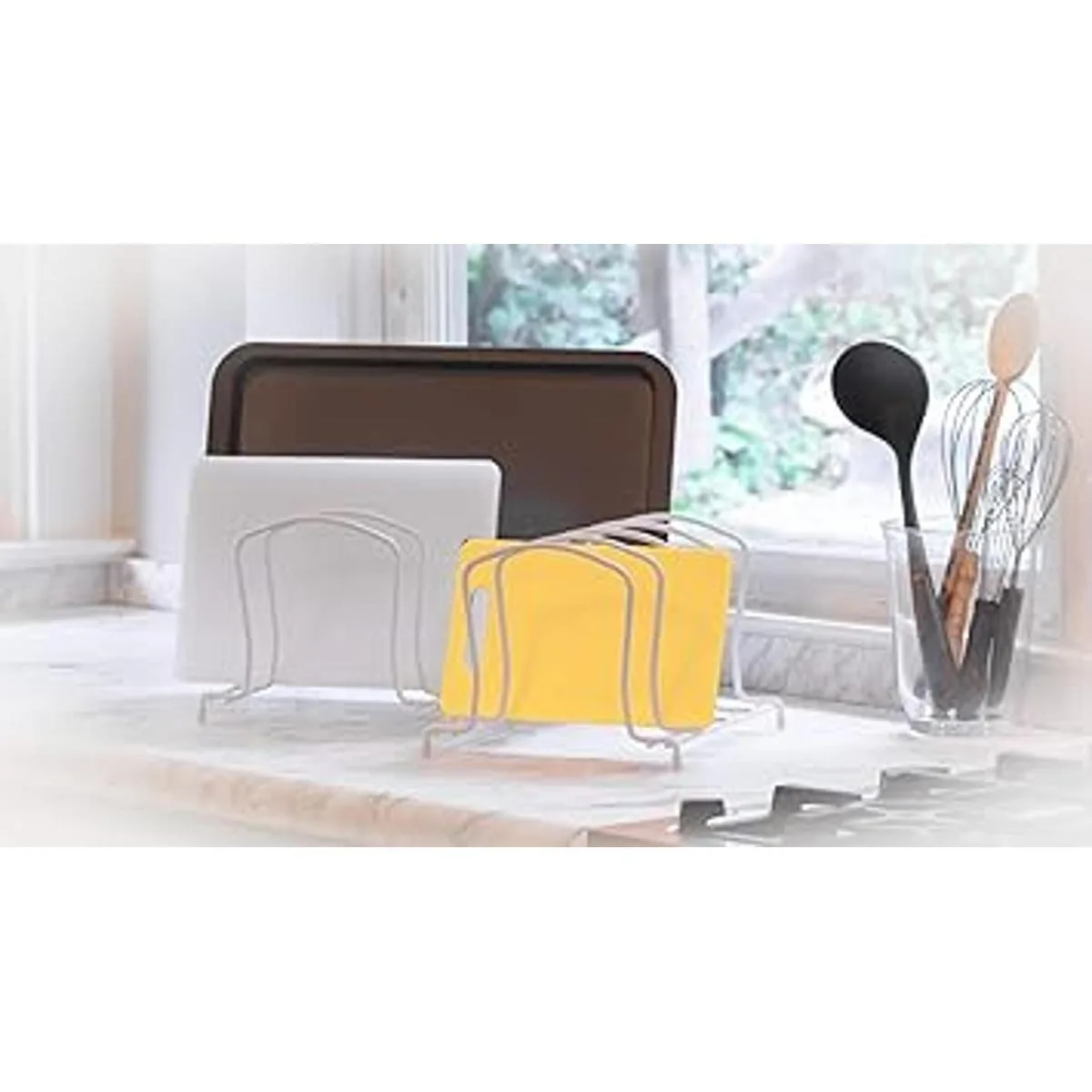 Juego de 2 estantes de cocina para horno utensilios de_2