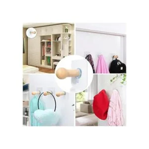 Ganchos adhesivos para sombrero de pared colgador de_3