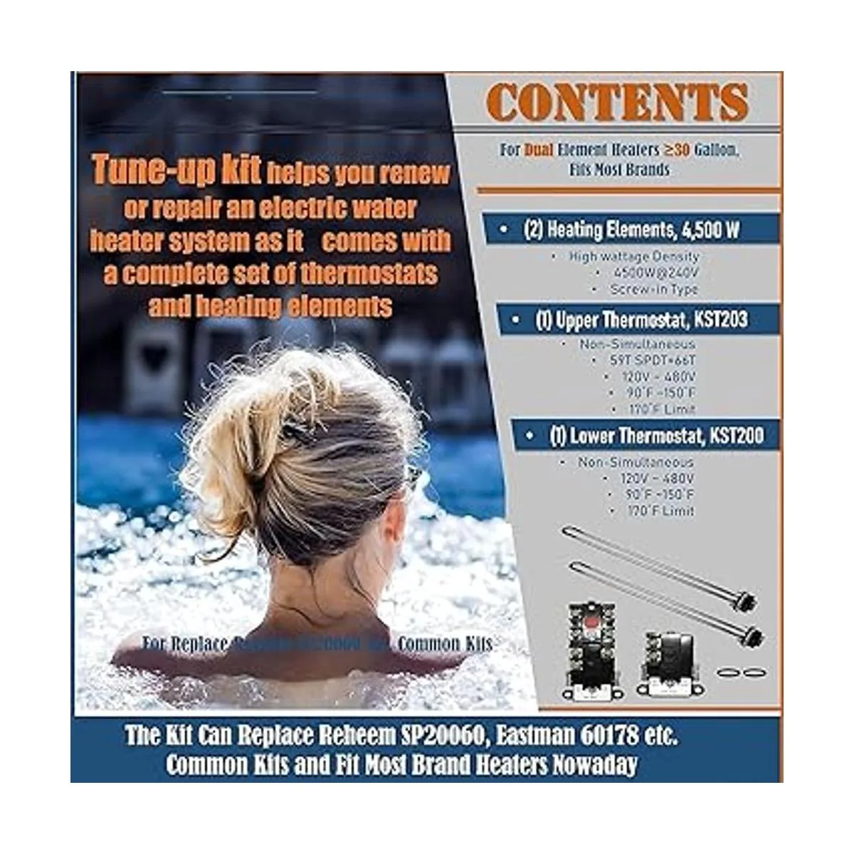 EWH01 Kit de afinación de calentador de agua eléctrico_7