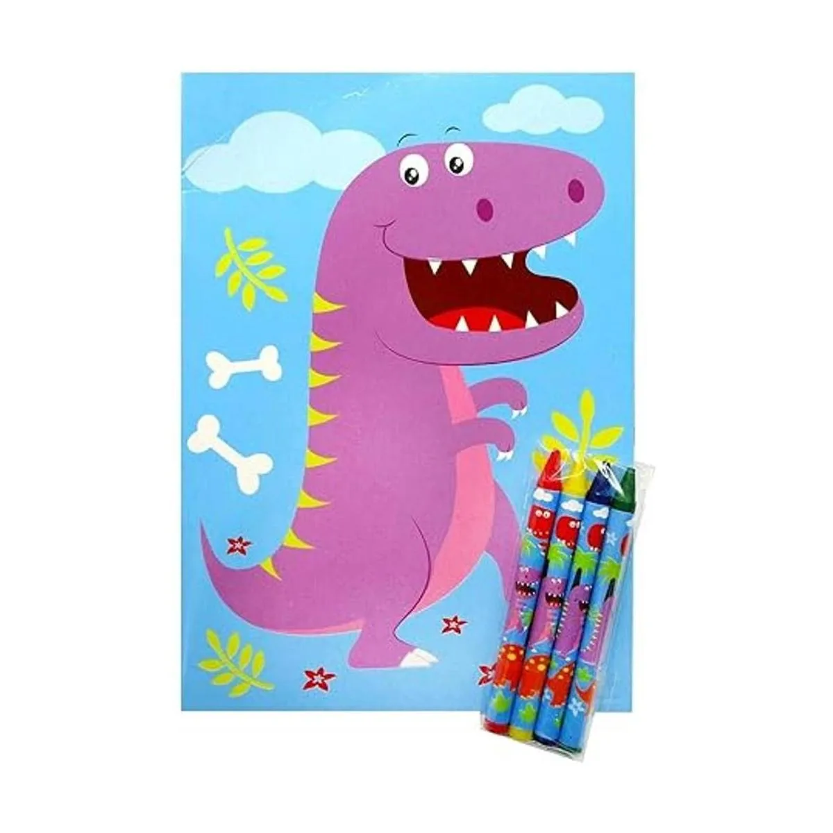 Tiny Mills Juego de recuerdos de fiesta de dinosaurios_4