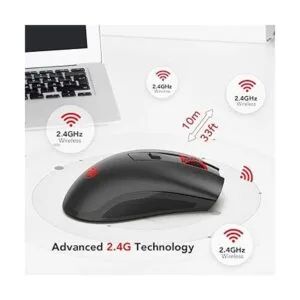 Redragon M652 Mouse inalámbrico óptico de 2.4G con_4