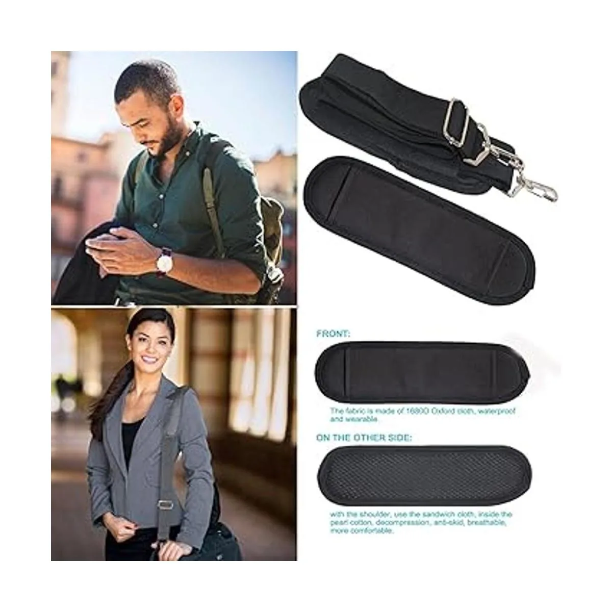 JAKAGO 59 correa de hombro ancha de repuesto bolsa_3