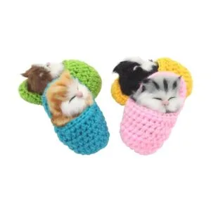 Coolayoung 4 piezas de juguete de muñeca con gato_4