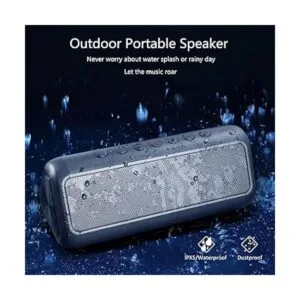 Friengood Altavoz solar Bluetooth de 12 W altavoz_6