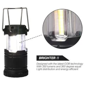 Linterna LED Mini paquete de 4 farolillos de camping con_2