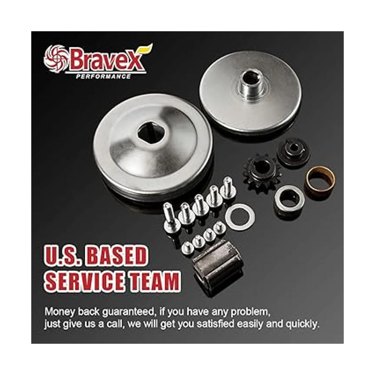 Juego completo de embrague Go Kart convertidor de par de_4