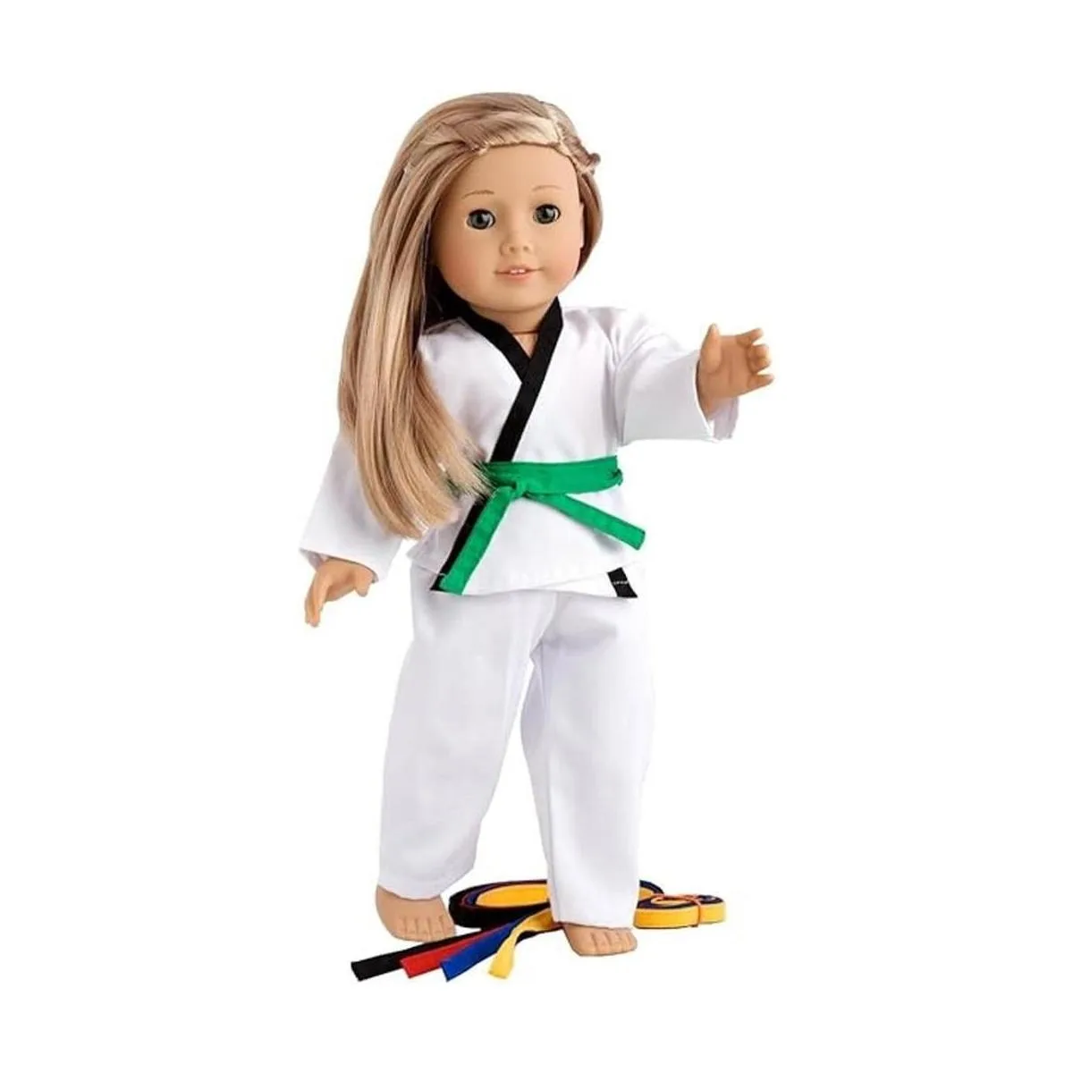 El traje de karate blanco Tae Kwon Do incluye blusa_1