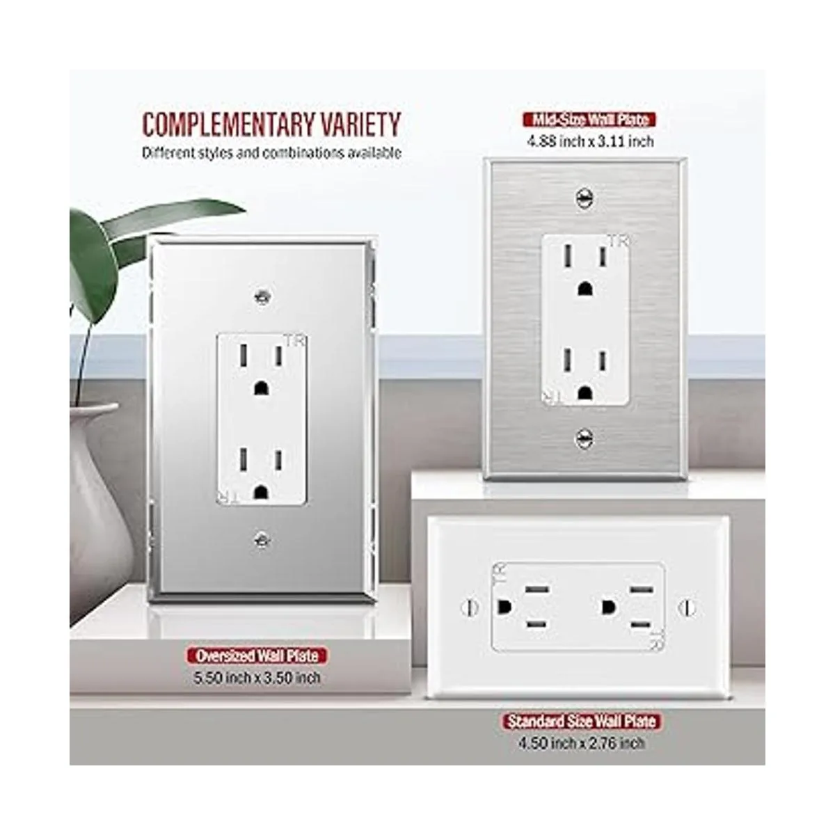 ENERLITES Decorator Toma de corriente de receptáculo_7