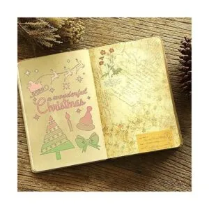 Apol 12 plantillas de plástico para pintura de Papá Noel_3