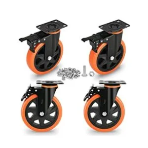 Ruedas resistentes de 6 pulgadas de carga de 3000 libras_1