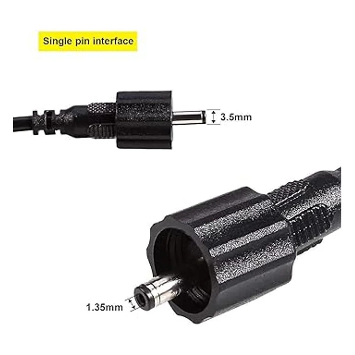 2 cables de extensión de alimentación para lámpara LED de_3