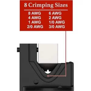 Herramienta de crimpado de lengeta de batería Hammer para_3