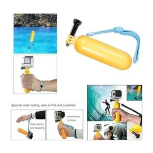 TEKCAM Cámara de acción con agarre flotante para selfie_2