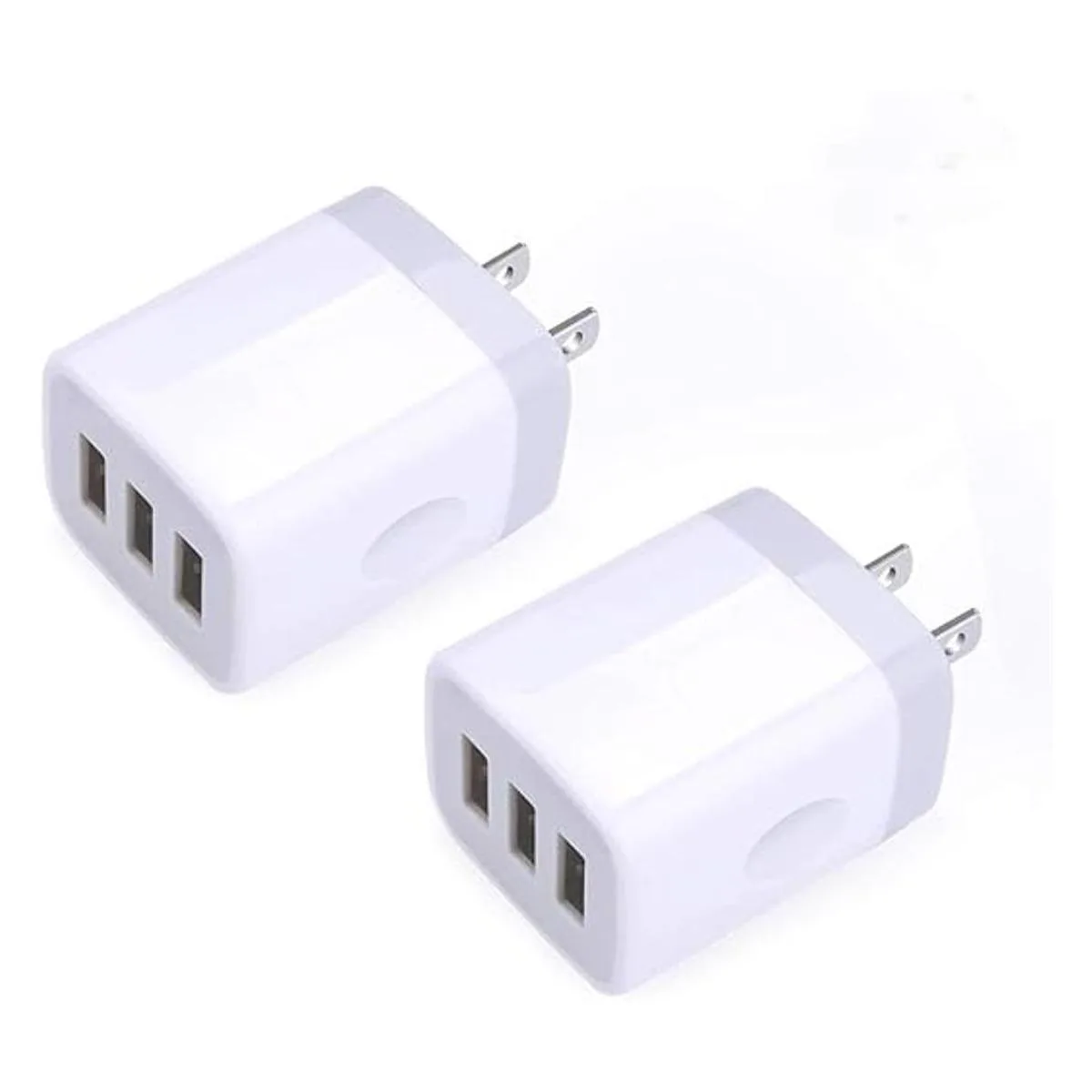 Cargador de pared USB cargador rápido de 3 puertos Sicodo_1