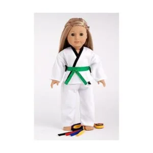 El traje de karate blanco Tae Kwon Do incluye blusa_2