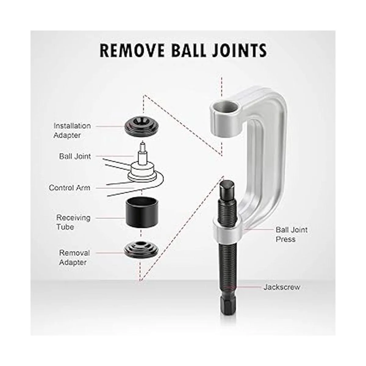 Kit de herramientas de extracción de juntas esféricas_4