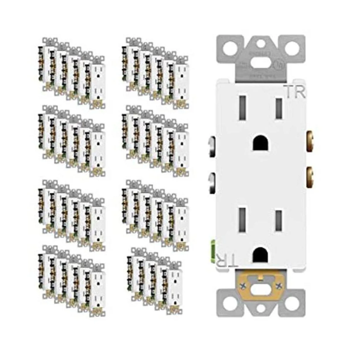 ENERLITES Decorator Toma de corriente de receptáculo_1