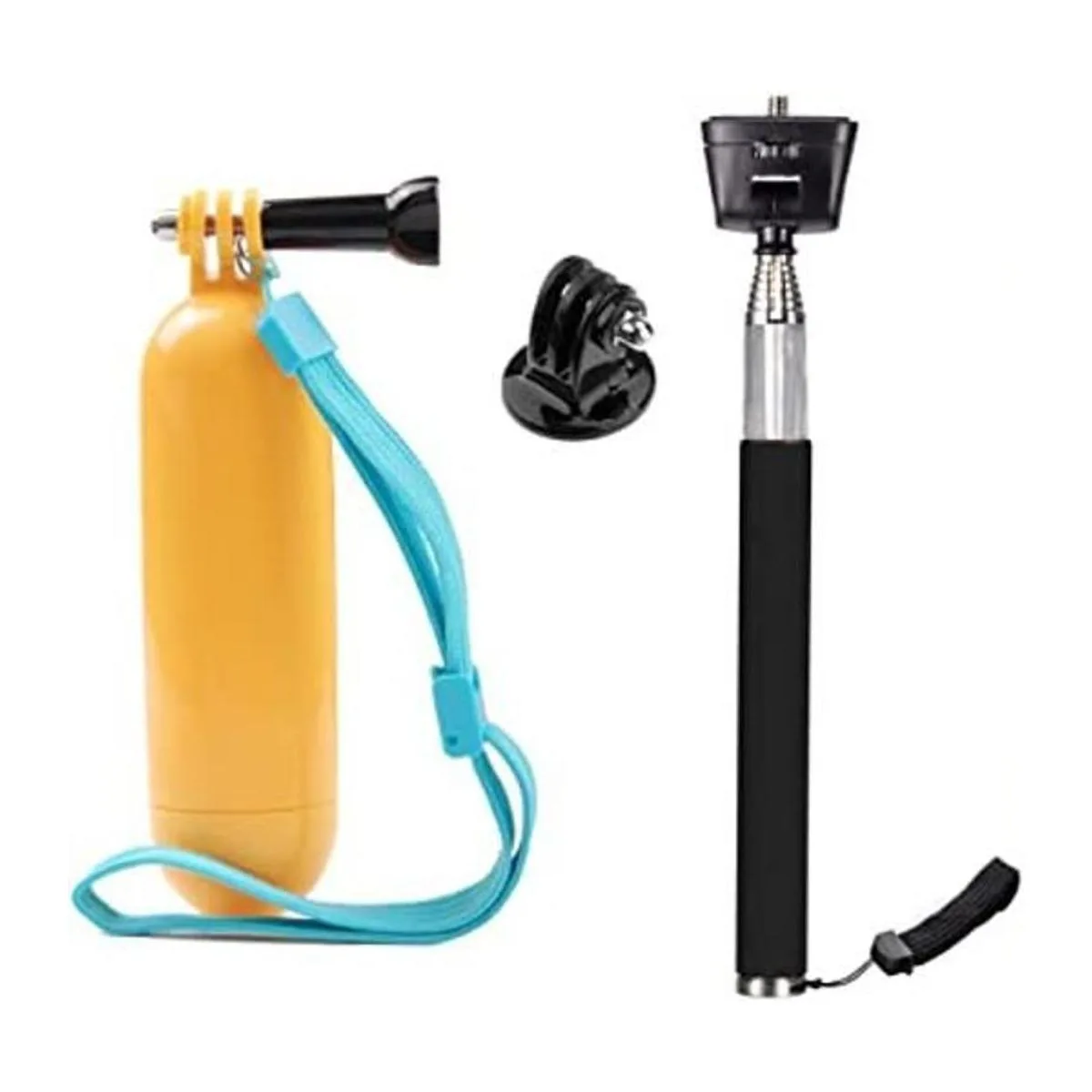 TEKCAM Cámara de acción con agarre flotante para selfie_1