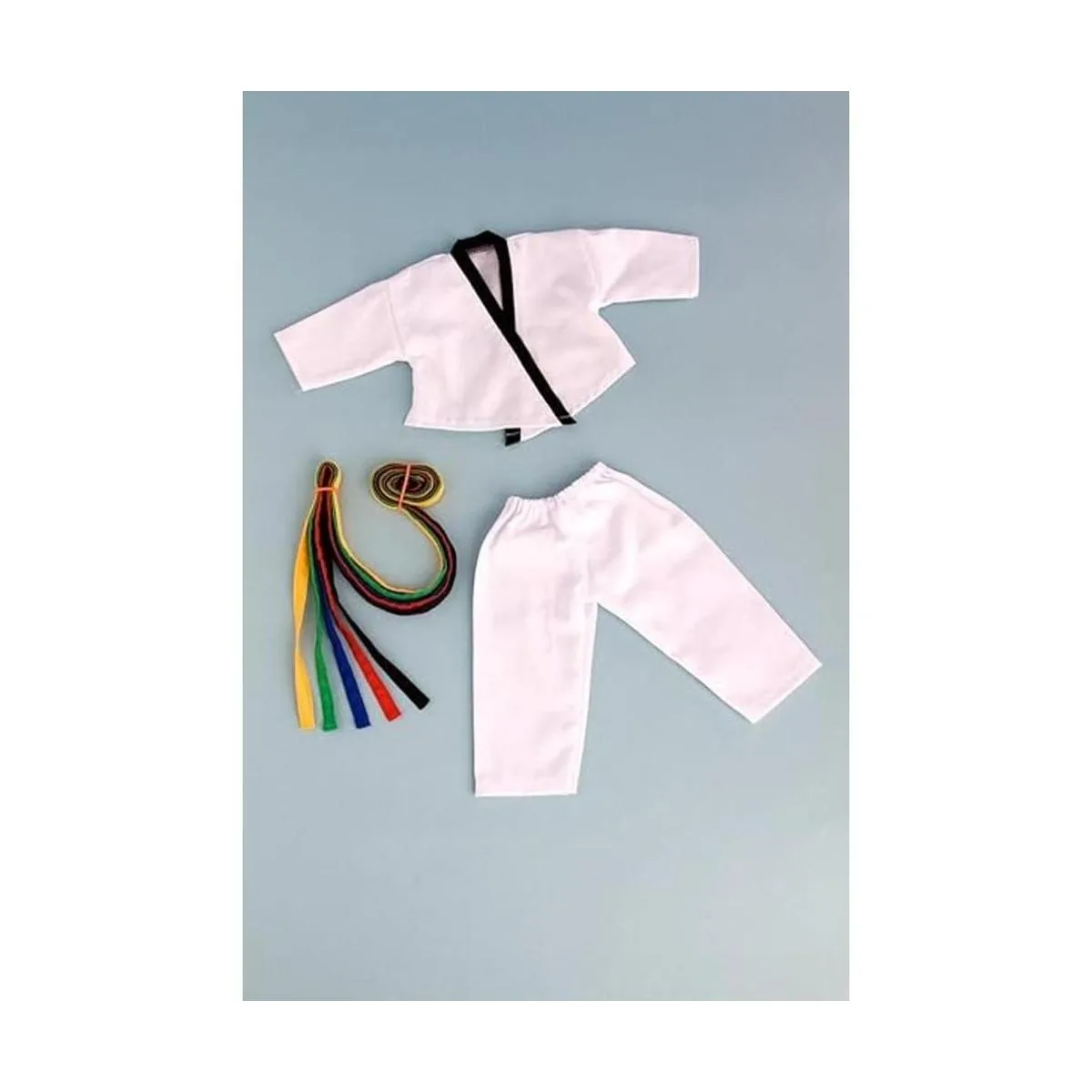 El traje de karate blanco Tae Kwon Do incluye blusa_3